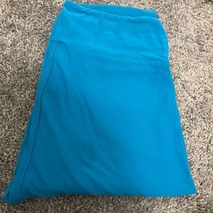 Bright blue OS LuLaRoe Leggings